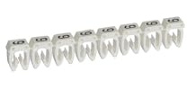038229 Legrand - Boite De 1200 Repères Cab 3 Pour Fils 1,5mm² à 2,5mm² - Marquage Chiffre 9 Blanc