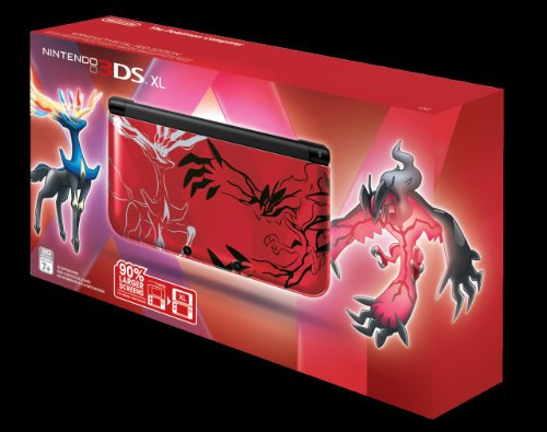Console Nintendo 3DS XL 'Pokémon Xerneas - Yveltal' - rouge - édition limitée