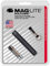 Maglite Solitaire Mini Mag Taschenlampe Aluminium 1 AAA Schwarz: Einstellbarer Fokus LED Taschenlampe mit 2 Lumen und 120 Minuten Laufzeit