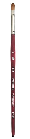 Pri Velvetouch Syn Sh Filbert Size 4