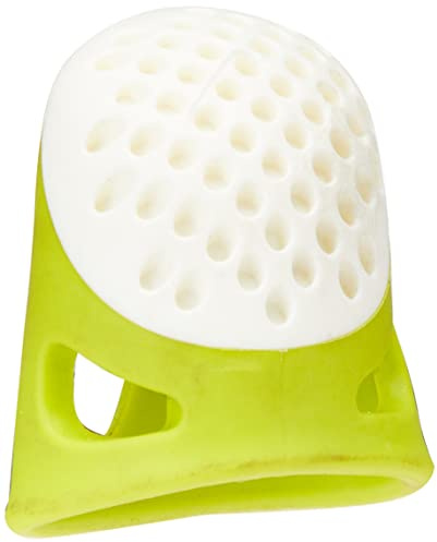 Prym Ergonomic Large Size L Finger Protecting Thimble - Green