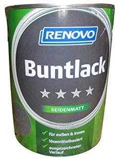 Renovo Buntlack Graphitgrau, Seidenmatt 2,5L