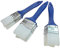 ROTIX Lot de 6 pinceaux à lasure - 25 mm - 35 mm - 50 mm - Pinceau plat avec poils synthétiques PMX