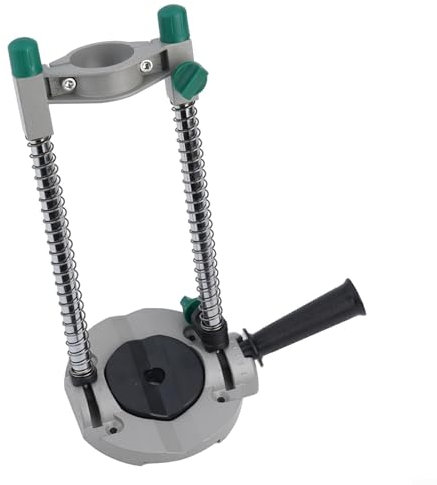 Elektrischer Bohrmaschinenständer mit integrierten Klemmen, geeignet für Holzbearbeitung und Rundrohrbohren