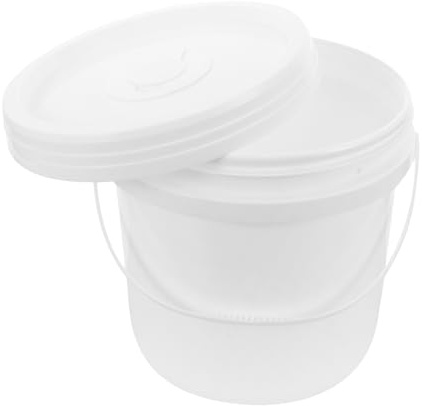 MAGICLULU Dispenser Salviette Riutilizzabile in Plastica 5l Coperchio, Contenitore Porta Salviette per Auto e Borsa Pannolini, Secchio Porta Fazzoletti Umidificati Portatile per Viaggi