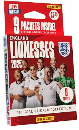 England Lionesses Official Sticker Collection 2025 - Multiset
