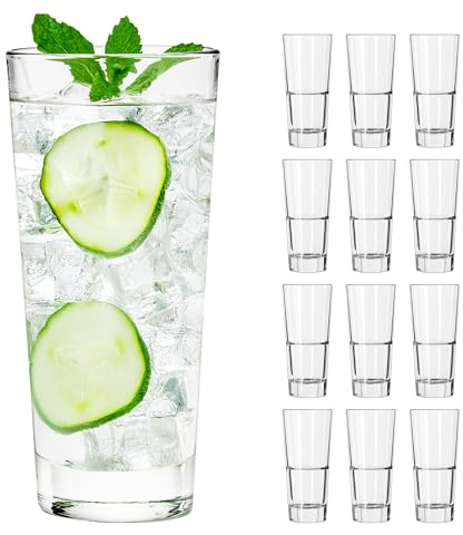 LIBBEY 70549 Bicchiere ENDEAVOR, 473 ml, set da 12, impilabile