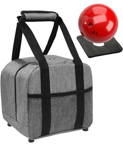 demaxiyad Borsa da Bowling | Range Sport - Borsa Sportiva Grande Capacità | per Asciugamano Nastro Bracciale Portafogli Chiavi Giocatori Torneo Donne Uomini Principianti Professionali