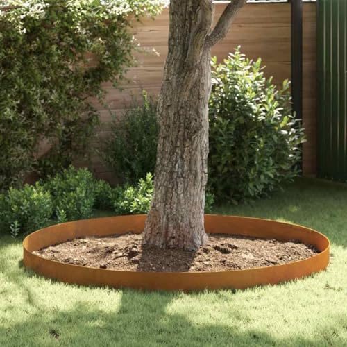 4 piezas de valla para jardín, bordes para jardinería, bordes para parterres de jardín, parterres, césped y jardinería, 450 x 0,05 x 20 cm