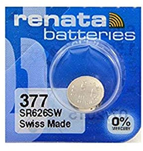 Renata # 377 Silberoxid Batterie 5 Stück