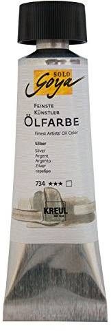 KREUL Solo Goya 33734 Peinture à l'huile Fine Argenté 55 ML