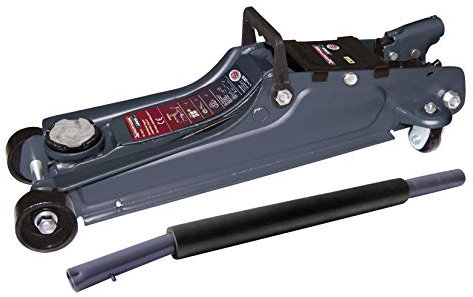 Kraftwerk 38110 - Cric meccanico a carrello, carico massimo 2 tonnellate