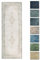 Kelim Vintage Teppich Wohnzimmer Sand 80 X 290 cm, Waschbar Boho Teppich Super Soft, Moderner Kurzflor Teppich