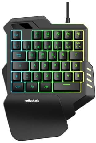 RadioShack One-Handed Gaming Keyboard