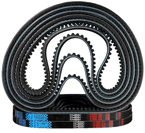 Drive Belt BX/17X Tipo 17X600~900mm Alambre Duro Accionamiento Goma Anillo Interior Accionamiento Industrial Largo Maquinaria Agrícola Correa Dentada En V Correa Trapezoidal(17X900 mm Li)