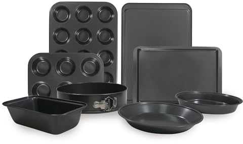 Carter & Clay Non-Stick Steel 8 Piece Baking Set