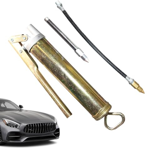 Genérico Herramienta de engrase Manual | Aplicador de lubricación automotriz para vehículos de Alta presión | Aplicador de Grasa de Palanca, Mecánica de Equipos para Trabajadores de la construcción