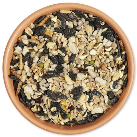 CJ Wildlife Wild Bird Seed for Small Garden Birds 1kg – Birdseed – Breeding Booster Mix – Wild Bird Food for Garden Birds