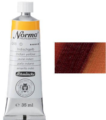Schmincke – Norma® Professional - feinste Künstler-Ölfarben, Lasurrotbraun - 35 ml
