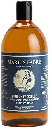 Marius Fabre - Trucioli di sapone di Marsiglia, liquido per piatti, 1 l