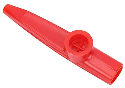 Kazoos – Colourful Wind Instrument Set for Beginners & Musical Accompaniment, Durable & Fun Party Kazoo with Rich Sound(1 Red)