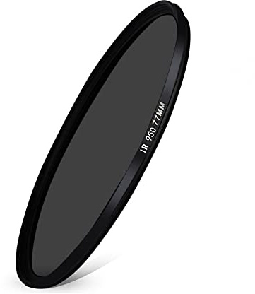 49mm-82mm infrarött infrarött ir filter 680NM 720NM 760NM 850NM 950NM intressant konstfotografering filter filter (Size : 52mm, Color : 680nm)