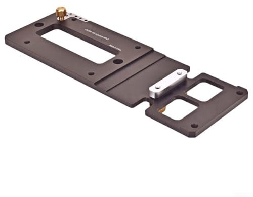 1Pc Aluminum Circular Track Saw Square Guide Rail Clamp, Square Right Angle Tools Circular Saw Guide Rail Accessories for Festool