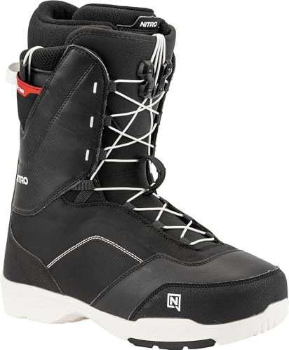 Nitro Tangent TLS - Stivali da snowboard da uomo, colore nero, 27,5