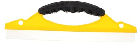 IMIKEYA Escobilla de Silicona para Coche Rasqueta Tpr para Limpiar Ventanas y Espejos Diseño Ergonómico Arco para Eliminar Agua sin Rayas Limpiacristales Multifunción para Parabrisas y
