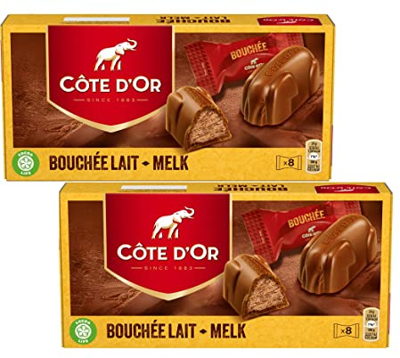 Côte d'Or Bouchée Milk 200 g, 2er Pack (2 x 200 g)
