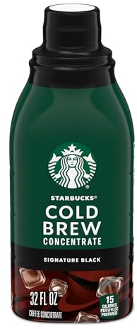 Starbucks Concentrado de cerveza fría, Signature Black, 32 fl oz
