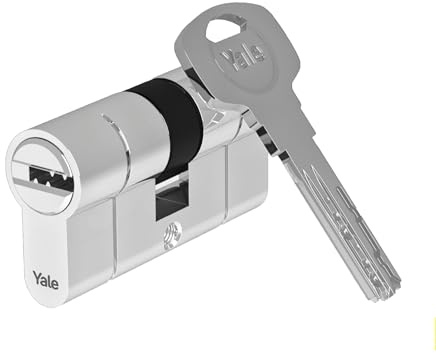 Yale Serie 2100 Cilindro de perfil europeo (patentado) - Doble/emergencia - 30/35 - níquel satinado - Cantidad de blíster 1