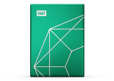 WD 2TB My Passport Ultra Portable Hard Drive HDD, 20th Anniversary Emerald Drive, USB-C, with Backup Software and Password Protection - WDBJXT0020BGN-WESN