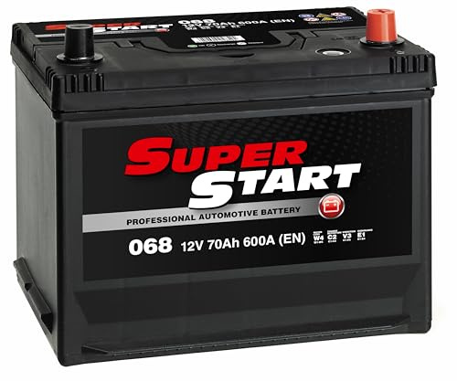 Super Start 068 12V 70Ah 600A Car, Van & SUV Replacement Battery