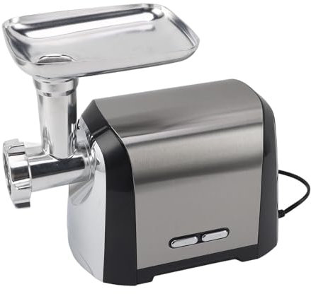 POYHKFD Picadora de Carne Eléctrica 3200W, Embutidora de Salchichas, Picadora de Carne de Acero Inoxidable 304 de Alta Velocidad, Máquina Picadora de Carne Resistente para Uso Comercial en el Hogar en