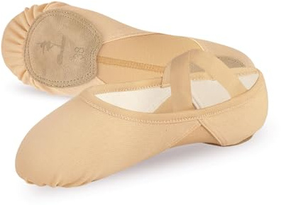 Bezioner Chaussures de Ballet Très Élastique Chaussures de Danse Classique Chausson de Danse Pantoufle de Ballet Our Filles et Femme