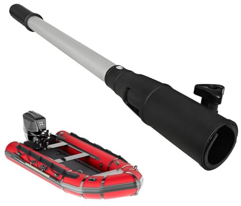 Tiller Extension Handle | Metal Outboard Tiller Extension Operating Handle | Aluminum Trolling Motor Extension Handle | Non-slip Grip Handle Extender Outboard Tiller Extension