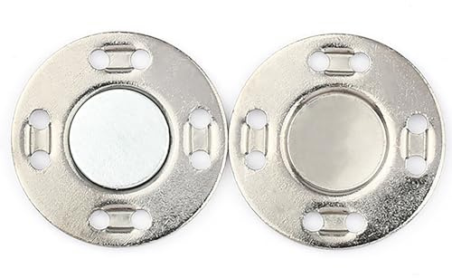 6 pièces/Set Boutons magnétiques Accessoires de couture Boucles métalliques magnétiques 3 paires Boutons-pression invisibles Fermetures pour vêtements Manteaux Artisanat Accessoire DIY