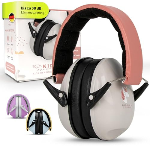 Schallwerk ® Kapselgehörschutz Kiddies (Unicorn Dusty) | Gehörschutz Kinder - Hochwertige Lärmschutz Kopfhörer mini - Ohrenschützer ideal für Alltag & Events