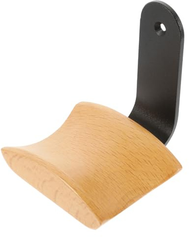 DOITOOL Support De Casque Mural en Bois Crochet pour Casque Audio Organisateur De Câbles pour Bureau Et Maison pour Écouteurs Et Gaming 3.46In 1 Pièce