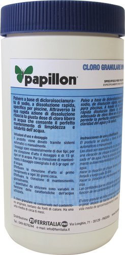 1KG CLORO - Triplex Multiazione 3 in 1 - IN PASTIGLIE DA 200GR PER PISCINE PISCINA
