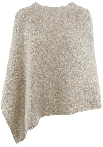 Giesswein Merino Lambswool Poncho - Damen Feinstrick Überwurf aus Merinowolle, Wool Cape, Frauen Strick Cardigan, XXL Umhängetuch