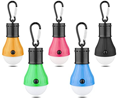 LED Camping Tent Lantern, Portable Outdoor Waterproof Emergency Light Bulb