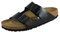BIRKENSTOCK Damen Arizona schwarz Lack Birko Flor Pantolette Weite Schmal Größe 38