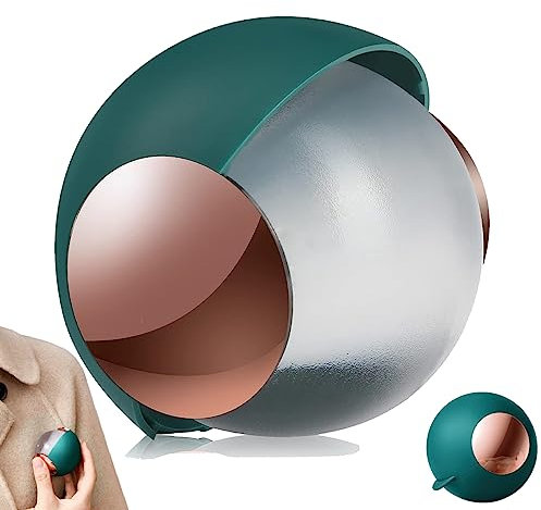 Boule à Rouleaux de Peluche Collante Réutilisable, Darryy Rouleau Anti-Peluches en Gel Portable, Rouleau Anti-Peluches en Gel Lavable, pour Canapés, Tapis, Lits, Vêtements (Vert)
