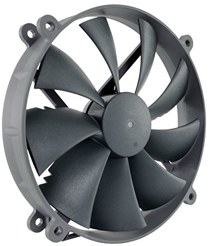 Noctua NF-P14r redux-1500 PWM, High Performance Cooling Fan, 4-Pin, 1500 RPM (140mm, Grey)