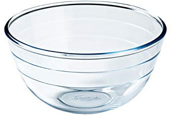 Arcuisine 2.0 Litre Borosilicate Glass Bowl