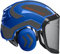 Protos Integral Forest - Forsthelm (blau/grau), G16 - Visier