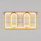 FDTMGW Porta di vino in metallo nero moderno con luce a LED per ripiani di vetro a parete compresi gli scaffali a parete per bar per la casa (47,2 * 7,9 * 39,4 pollici)