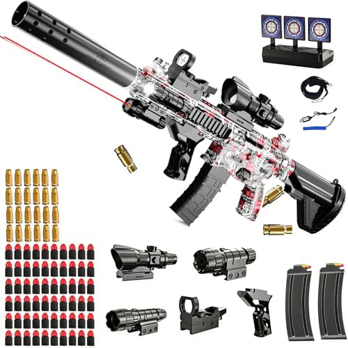 Leksakspistol vuxna, skum mjuk kulpistol leksak, mjuk kulpistol M416, skumpistol, manuell omladdning, mjuk bullet leksak pistol för vuxna presenter